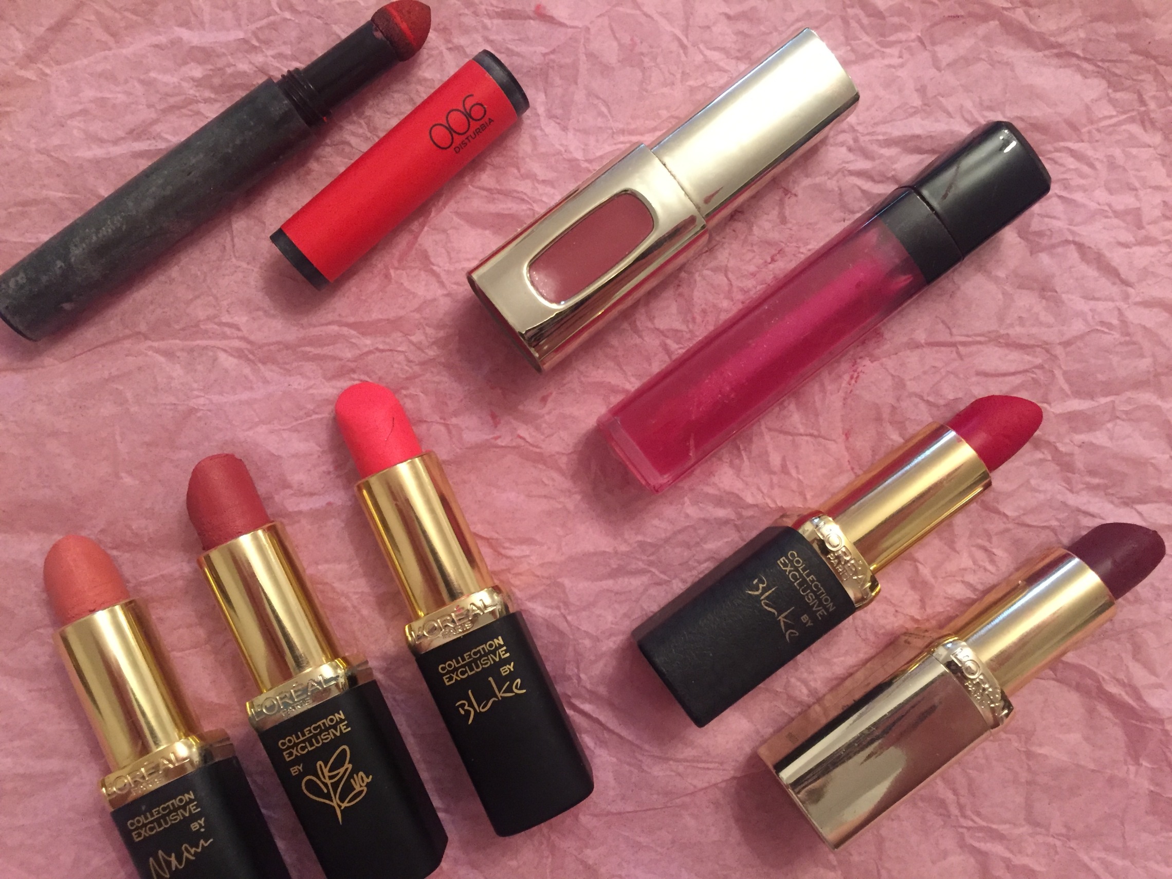 L’Oréal lipstick collection / Collection Exclusives – 50shad3s0fjay